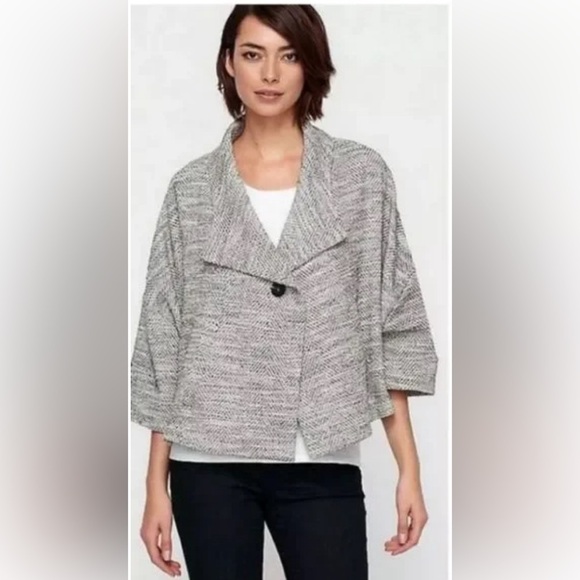 Eileen Fisher A Line Swing Jacket - Picture 1 of 7